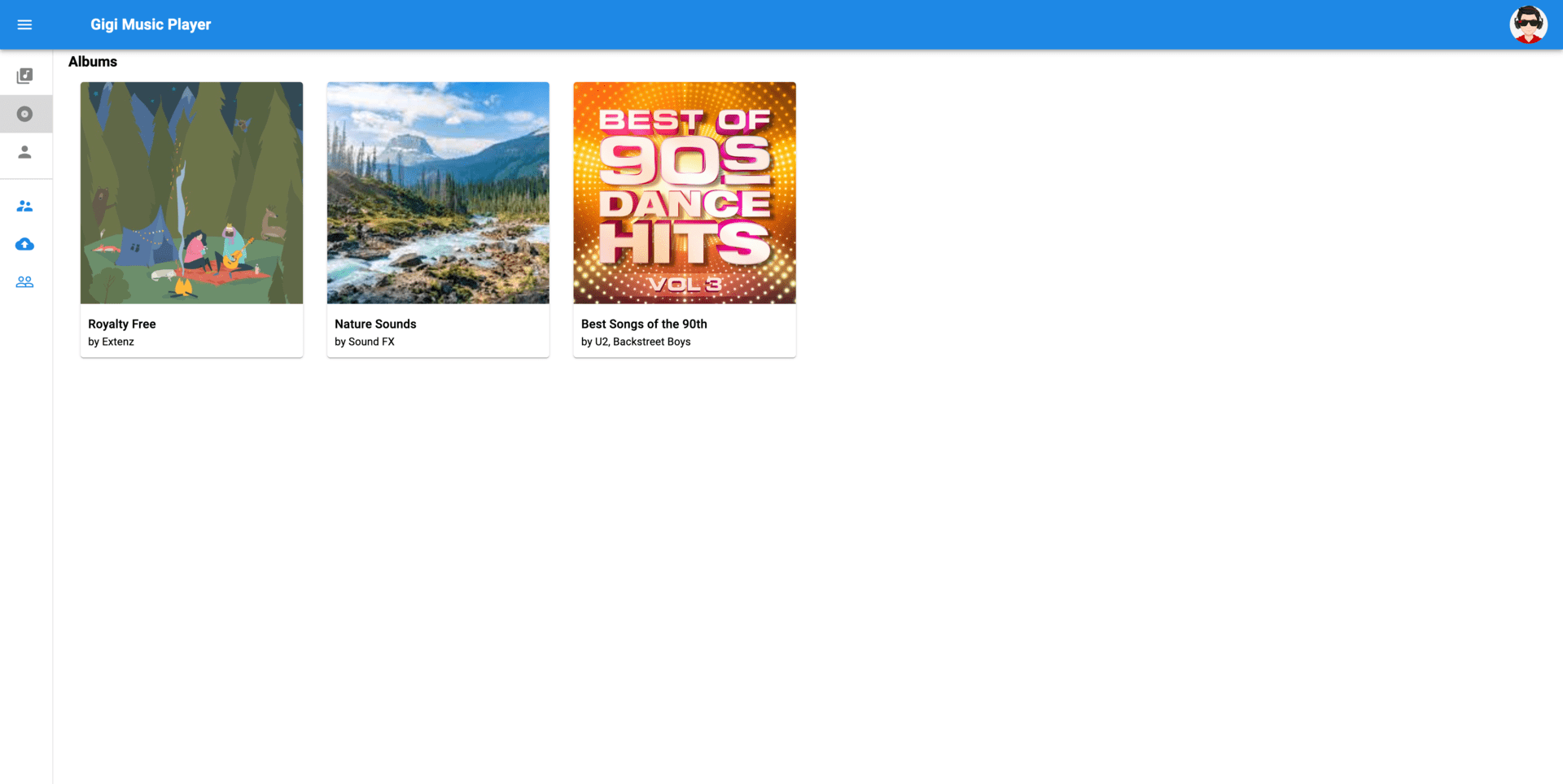 Gigi Music Player example image 3